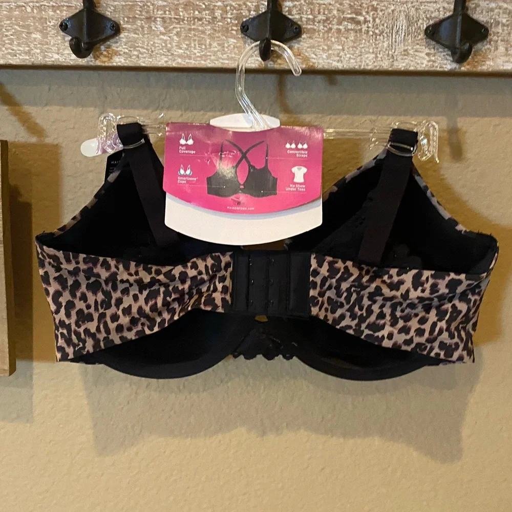 💥 SALE NWT Fabulous Fit T-Shirt Bra in Leopard - Picture 4 of 6